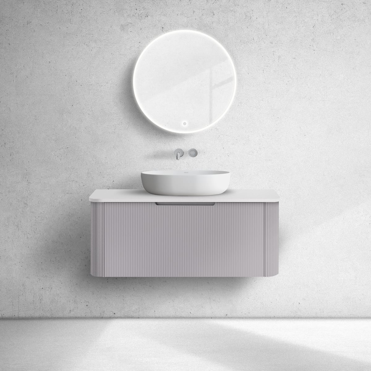 Készlet szekrény Oltens Hamnes 60024900, szekrény feletti pult Oltens Hamnes 63014000