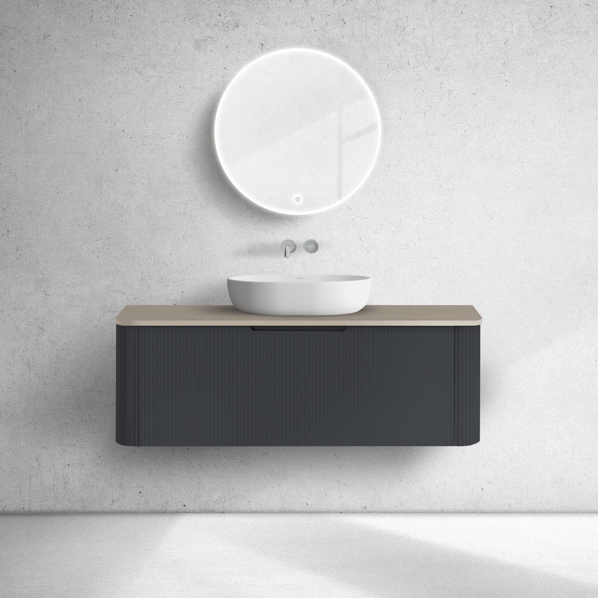 Készlet szekrény Oltens Hamnes 60025300, szekrény feletti pult Oltens Hamnes 63015060