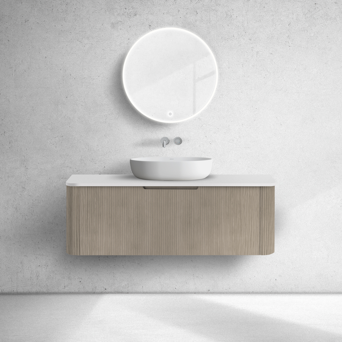 Készlet szekrény Oltens Hamnes 60025060, szekrény feletti pult Oltens Hamnes 63015000