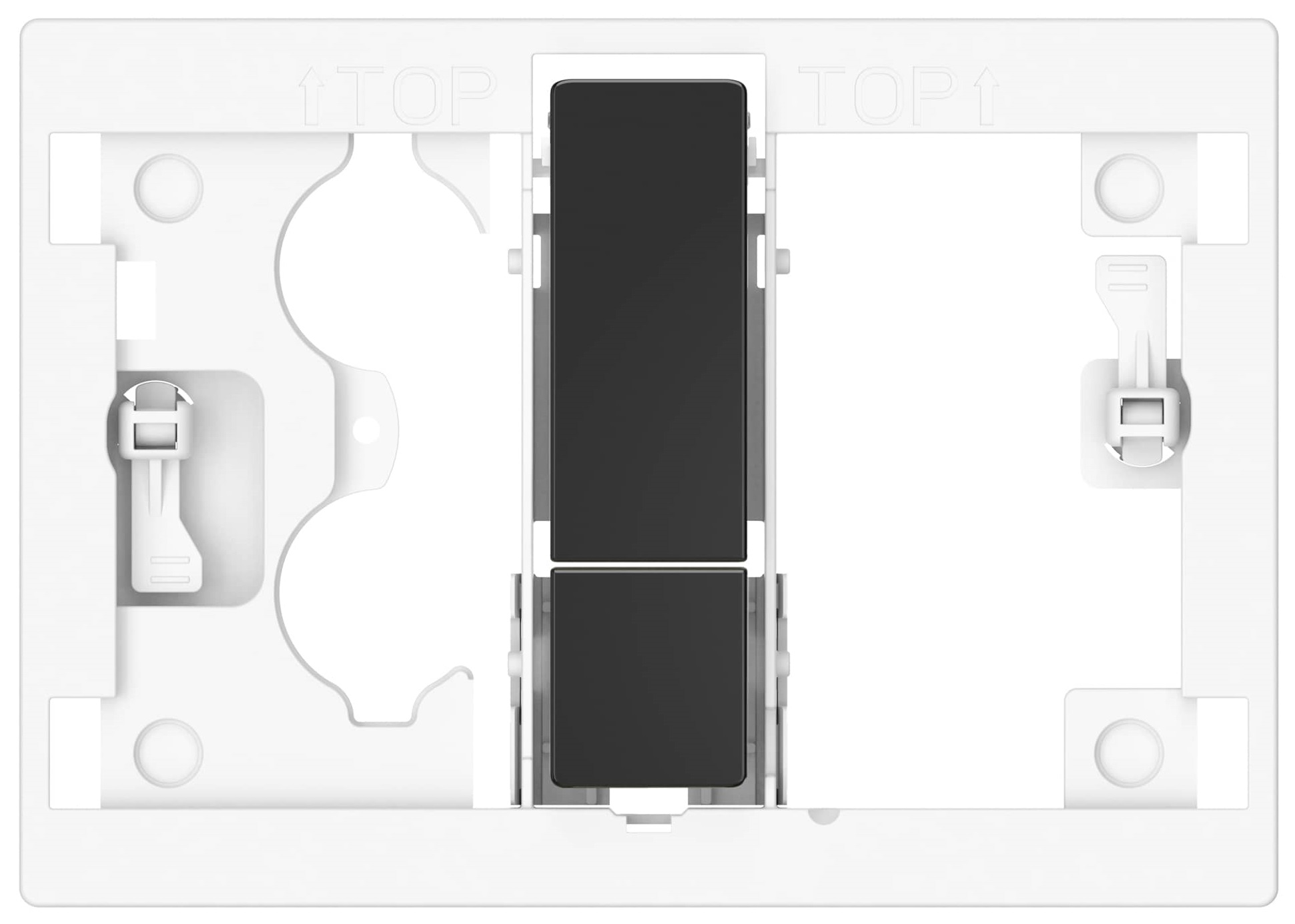 Roca Duplo S öblítőgomb mechanizmus WC-hez fekete A8904213CN