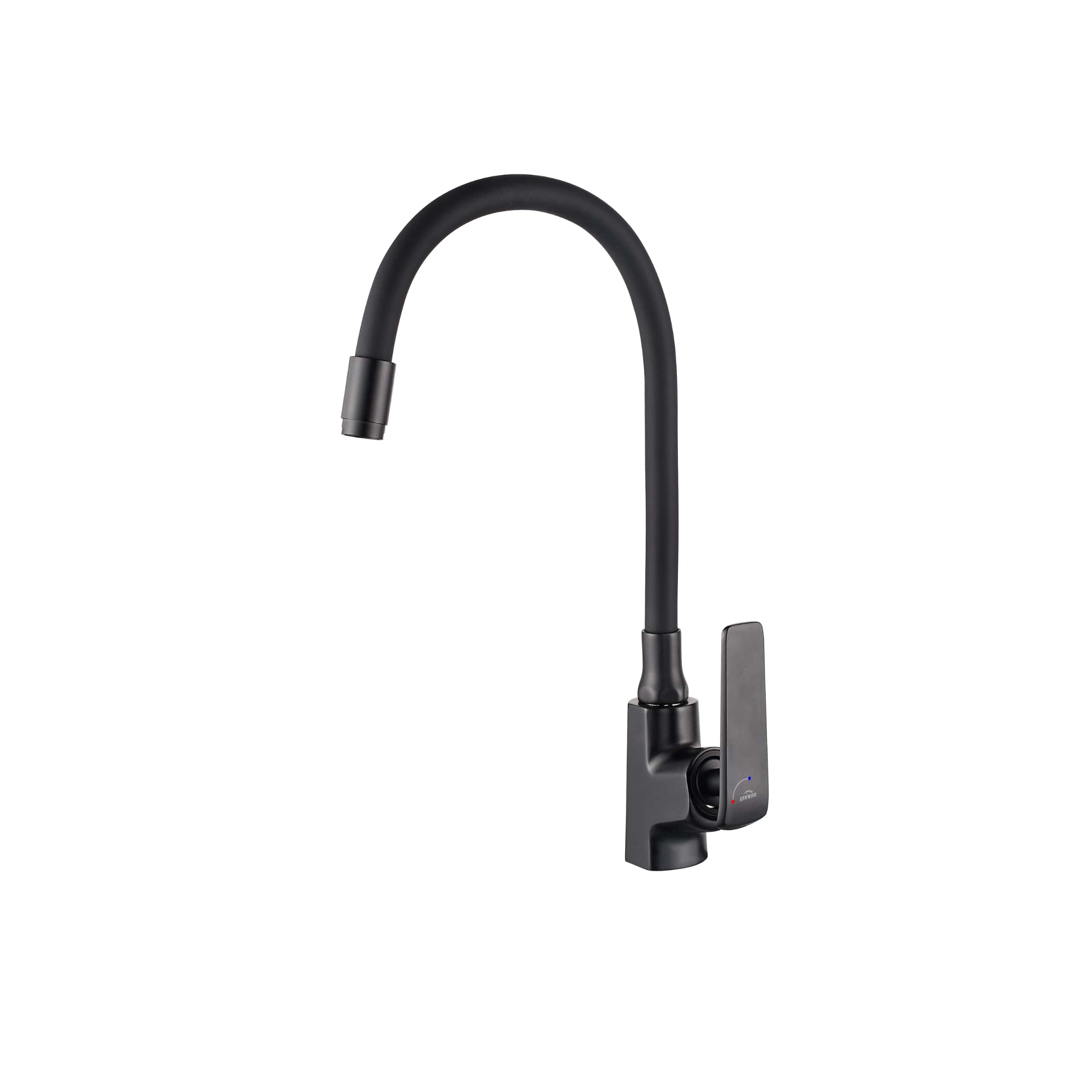 Invena Ligaria konyhai csaptelep álló fekete BZ-39-004