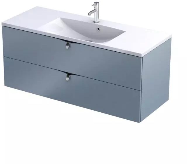 Oristo Siena szekrény 119.6x45.5x50 cm mosdókagyló alá akasztható OR45-SD2S-120-16