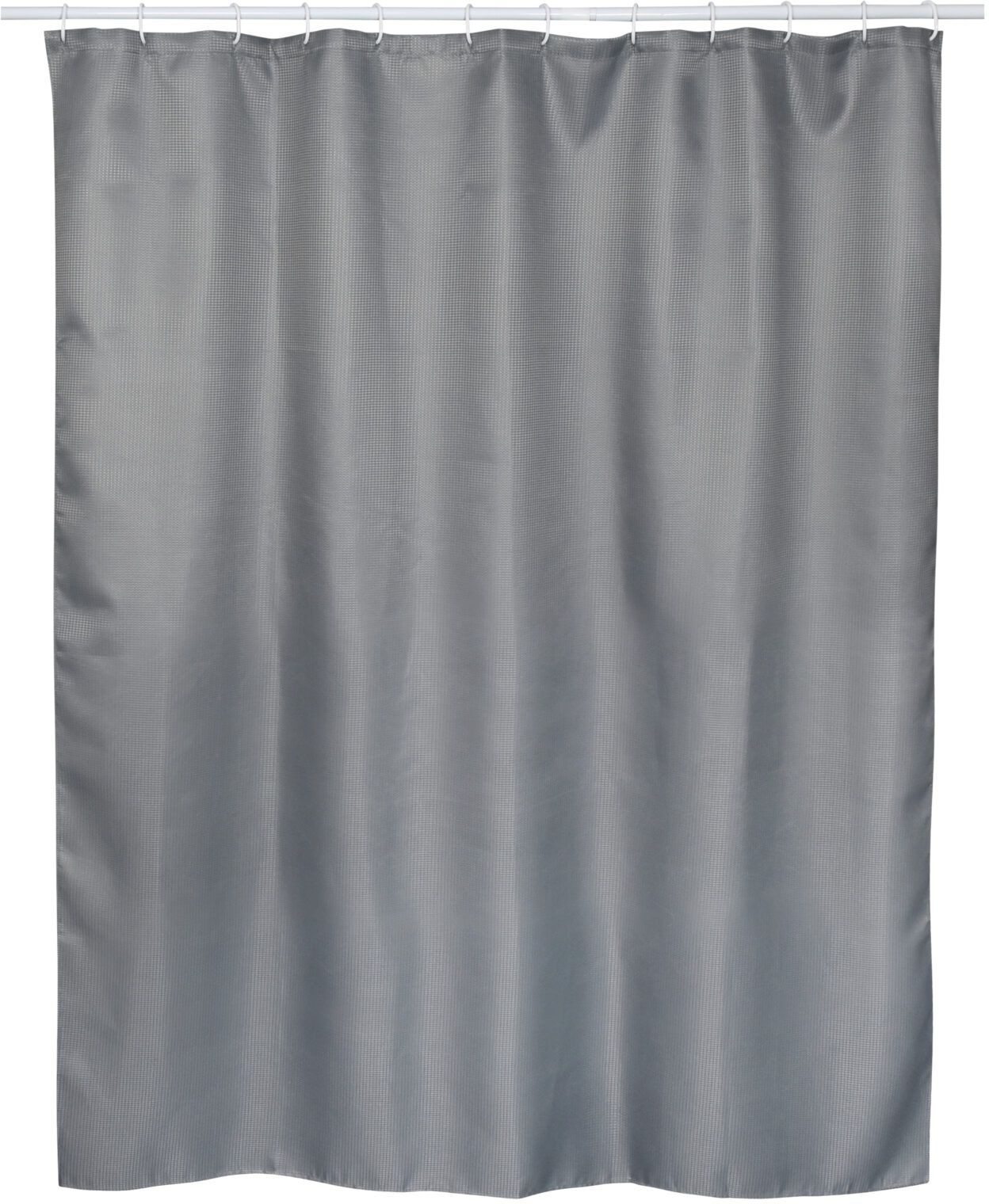 BISK Rist zuhanyfüggöny 200x180 cm szürke 08378