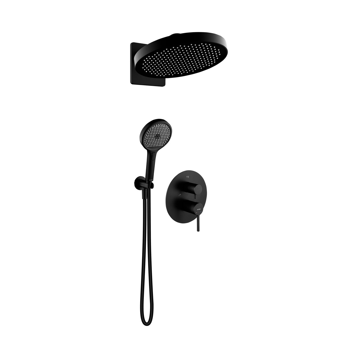 Készlet fejzuhany Oltens Regna 37009300, kád és zuhany csaptelep Oltens Rann 34111300, 39403300, 37109300, 39304300, 37200300