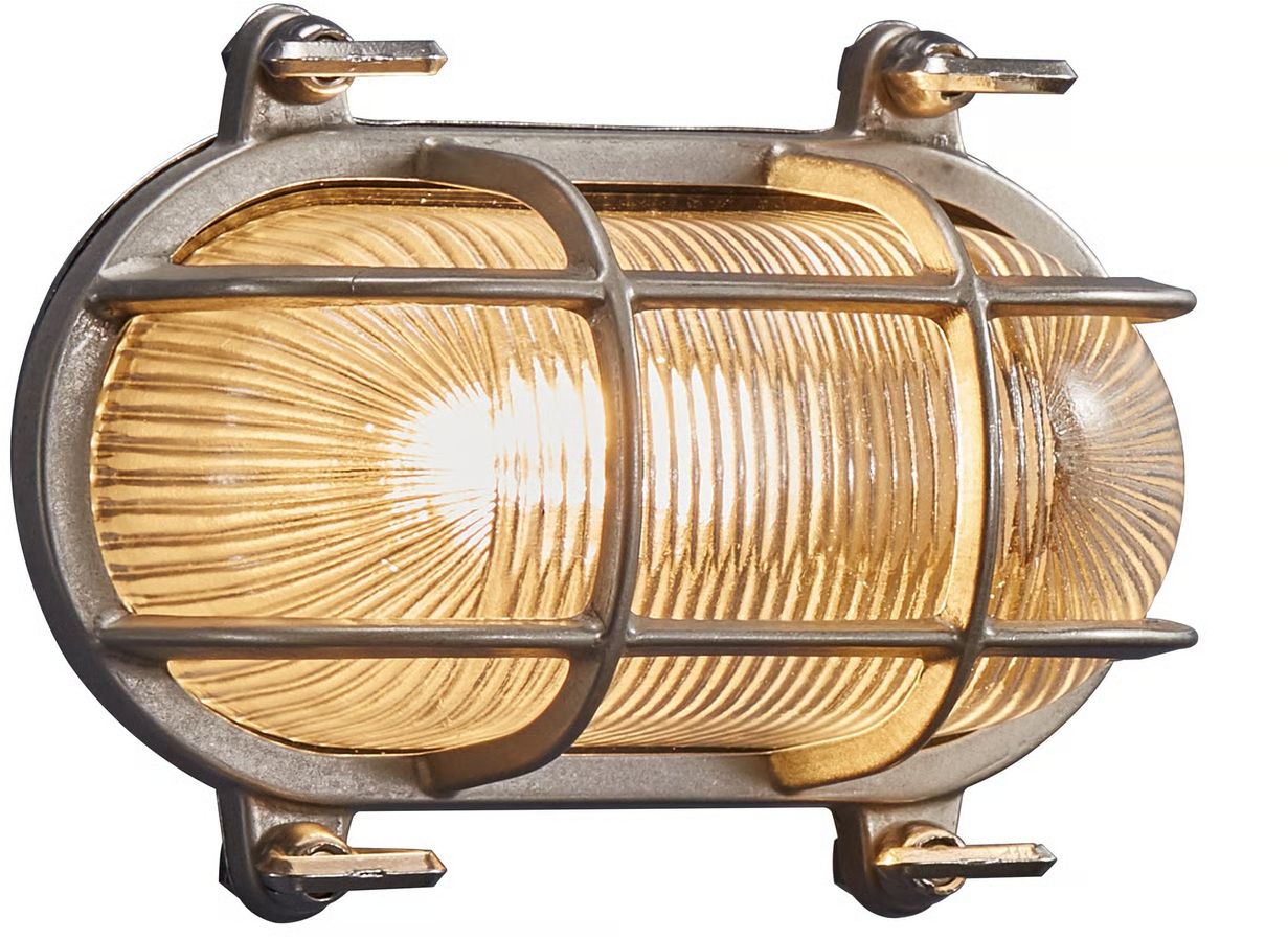 Nordlux Helford kültéri fali lámpa 1x12.5 W nikkel 49031055