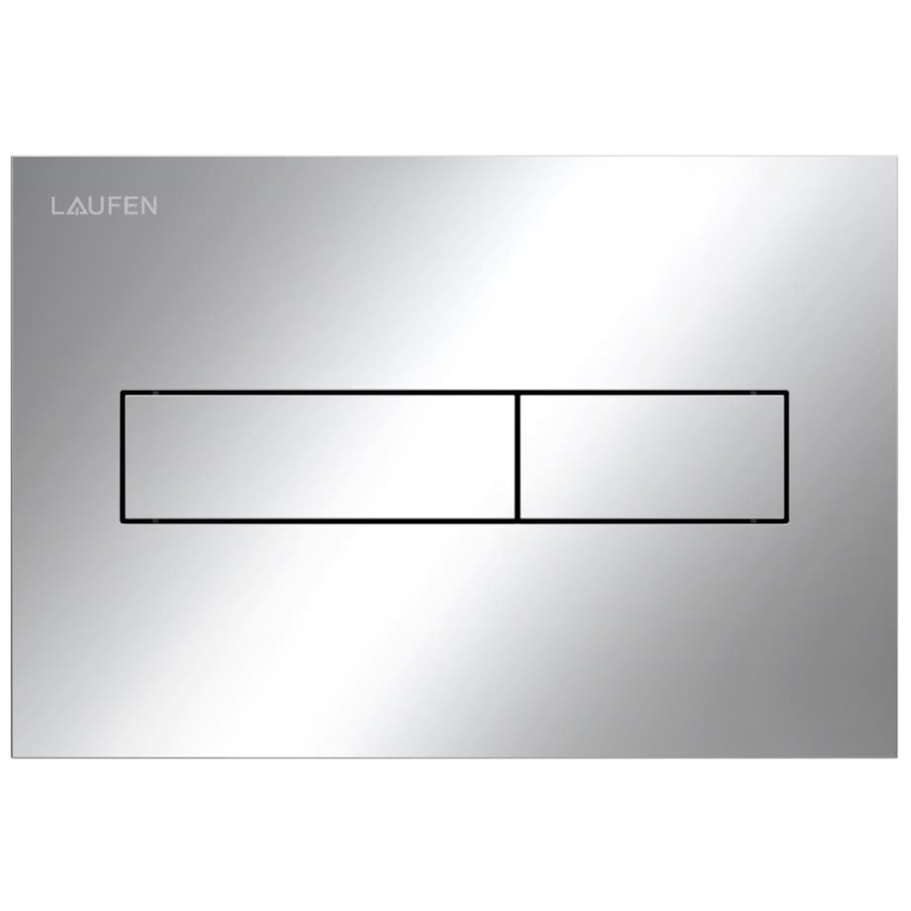 Laufen Ineo öblítő gomb WC-hez fényezett króm H9001110040001