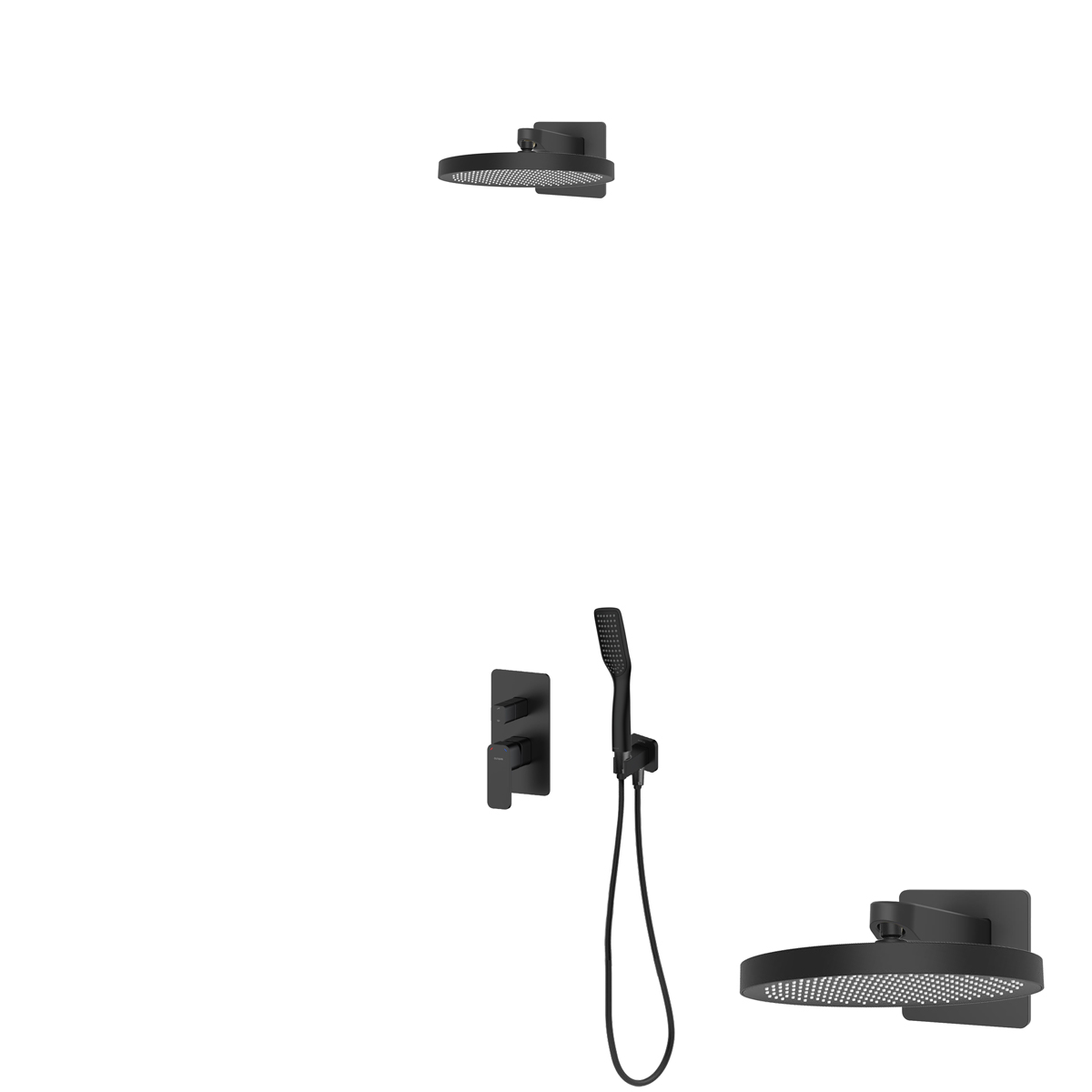 Készlet fejzuhany Oltens Regna 37009300, kád és zuhany csaptelep Oltens Hadsel 34108300, 39403300, 39306300, 37200300, 37111300