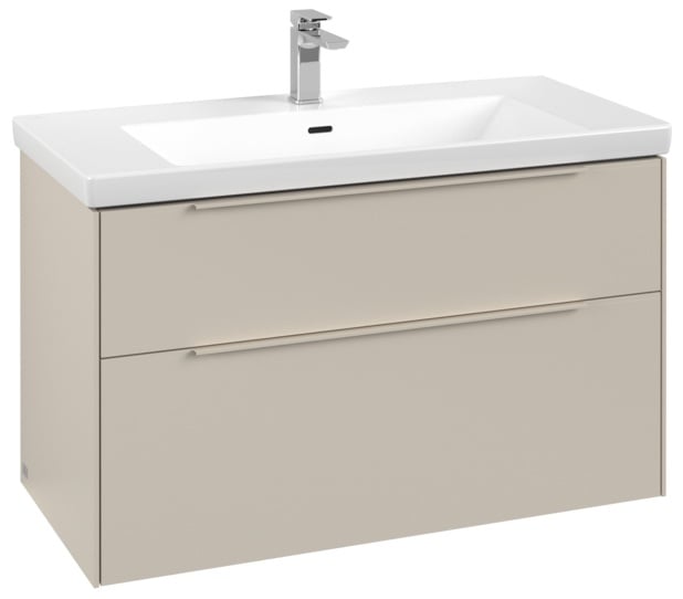 Villeroy & Boch Subway 3.0 szekrény 97.3x47.8x57.6 cm mosdókagyló alá akasztható C570L2VN