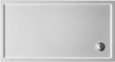 Duravit Starck Slimline téglalap alakú zuhanytálca 140x80 cm fehér 720236000000001