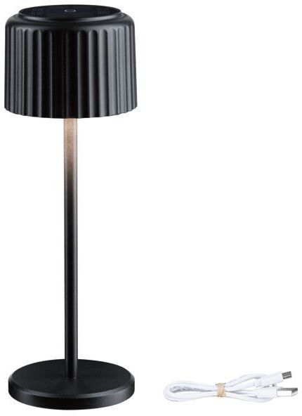 Paulmann Else asztali lámpa 1x3.7 W fekete PL94878