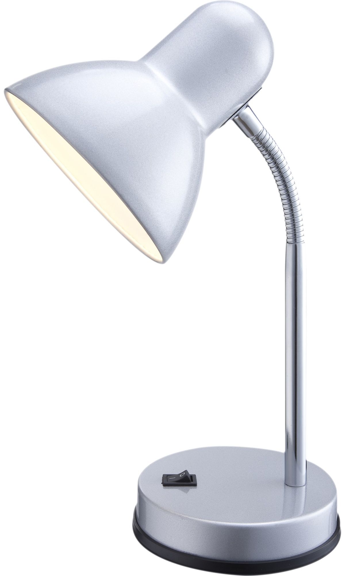 Globo Lighting Basic asztali lámpa 1x40 W króm-ezüst 2487