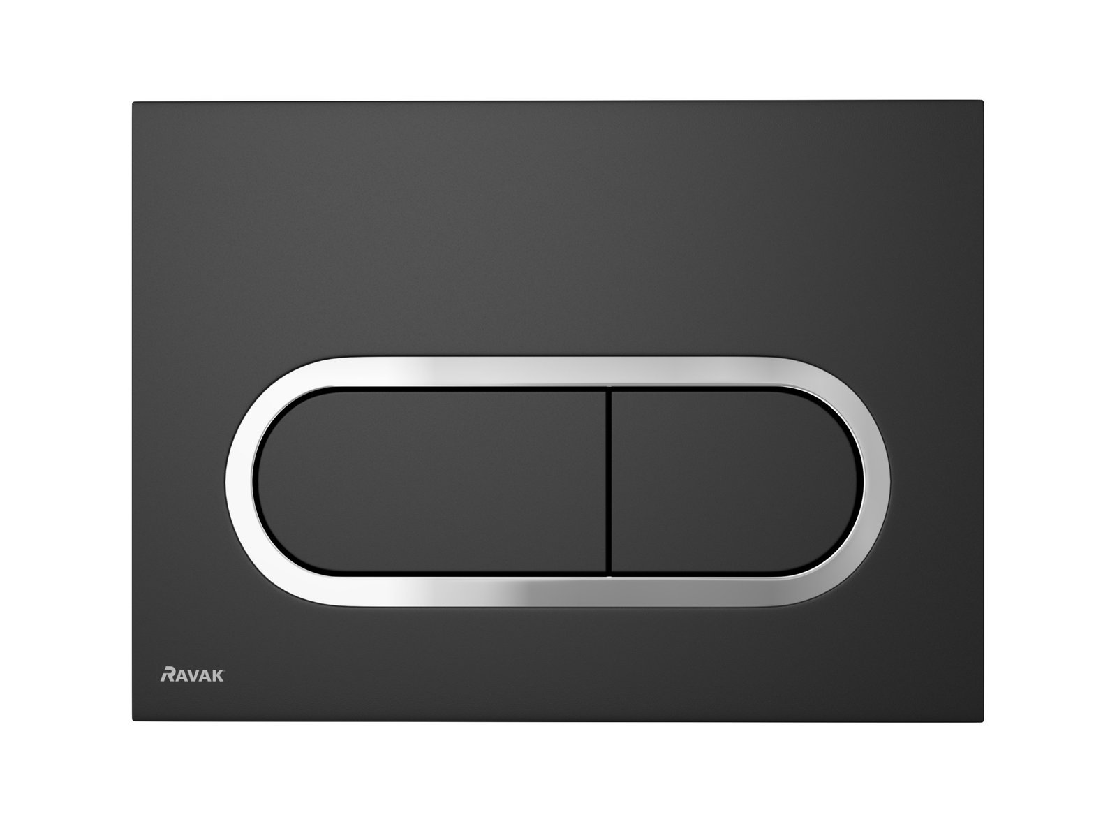 Ravak Chrome öblítő gomb WC-hez fekete X01797