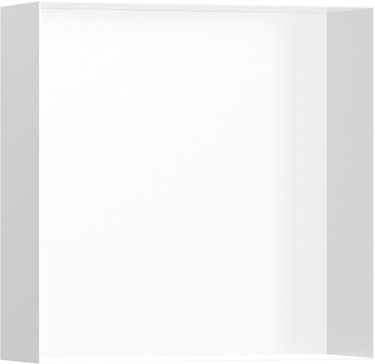 Hansgrohe XtraStoris Minimalistic süllyesztett polc 30 cm fehér 56073700