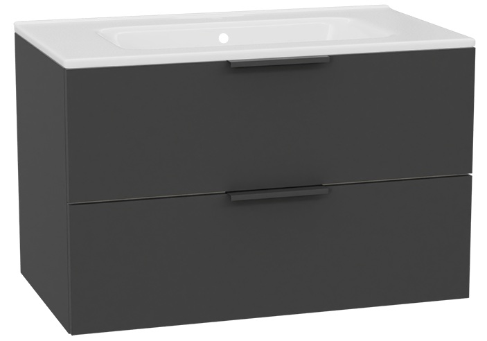 Készlet szekrénytest Excellent Tuto 2.0 MLEX.2172.800.GRBL, mosdótál Excellent Pik CEEX.6517.800.WH, MLEX.2151.800.02.GR