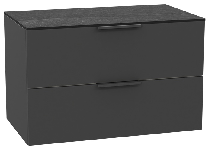 Készlet szekrénytest Excellent Tuto 2.0 MLEX.2172.800.GRBL, szekrény feletti pult Excellent Tuto 2.0 MLEX.2116.800.MA, MLEX.2151.800.02.GR