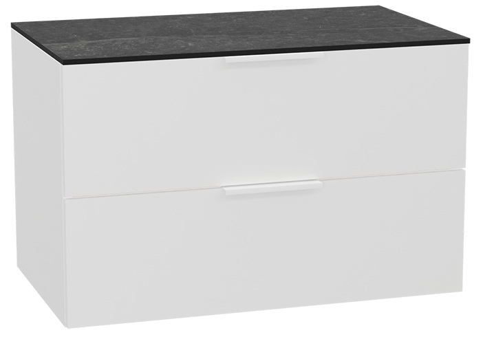 Készlet szekrénytest Excellent Tuto 2.0 MLEX.2172.800.WHBL, szekrény feletti pult Excellent Tuto 2.0 MLEX.2116.800.MA, MLEX.2151.800.02.WH