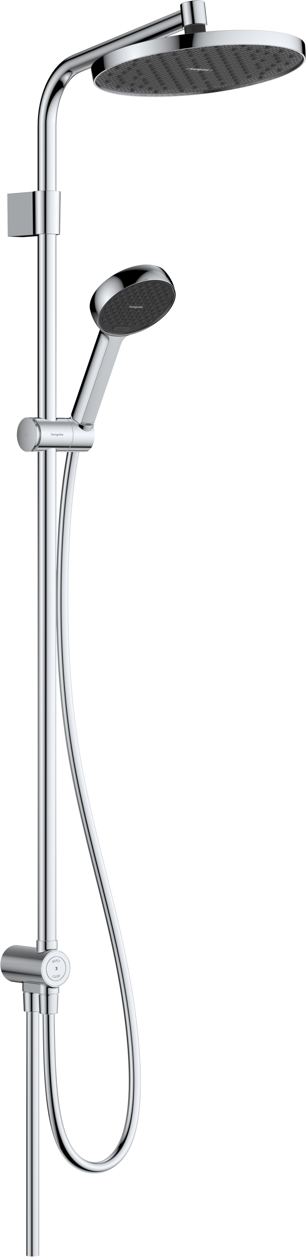 Hansgrohe Activera S zuhany készlet fal trópusi zuhany opcióval króm 28074000