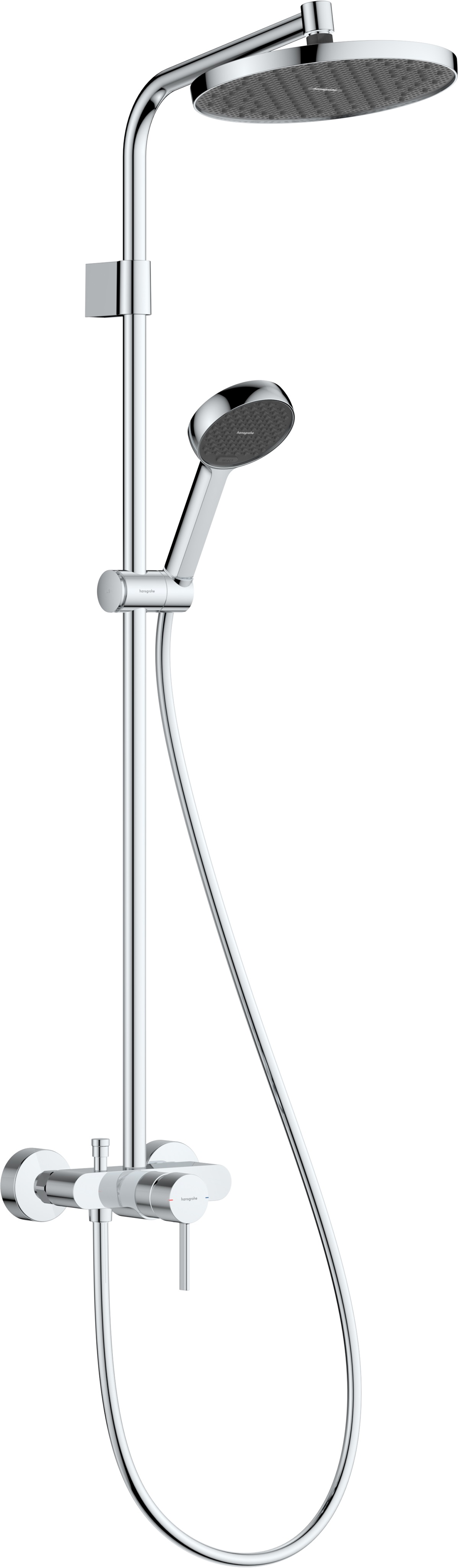 Hansgrohe Activera S zuhany készlet fal trópusi zuhany opcióval króm 28875000