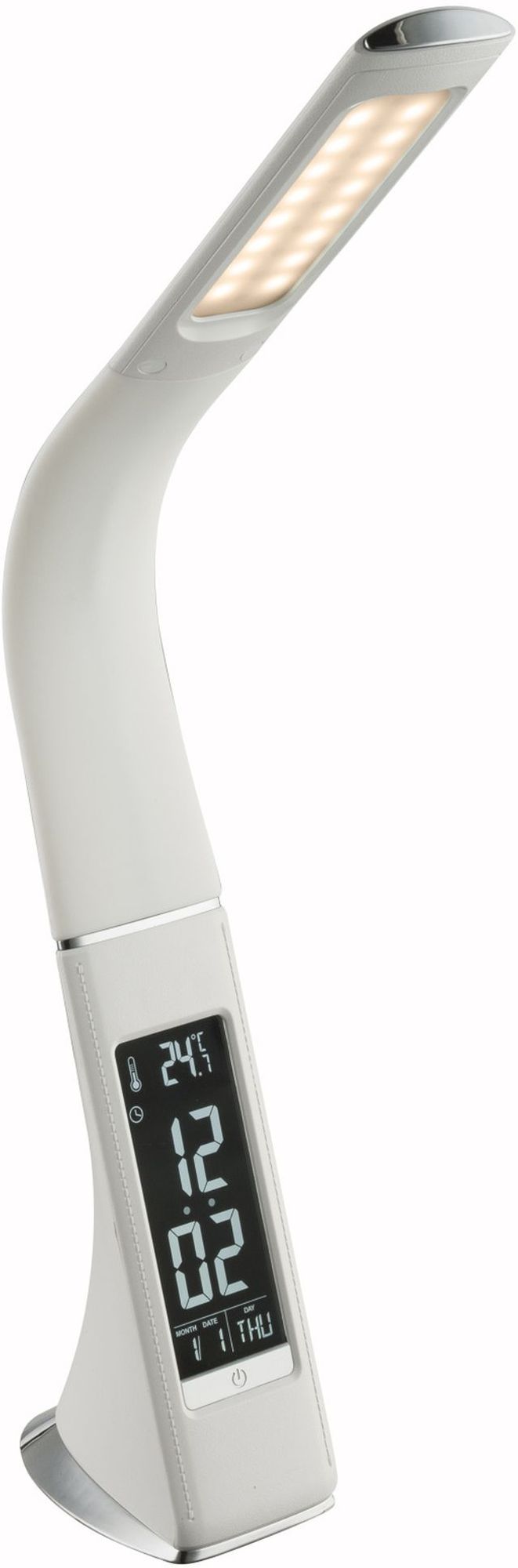 Globo Lighting Sophie asztali lámpa 1x6.5 W fehér-króm 58333