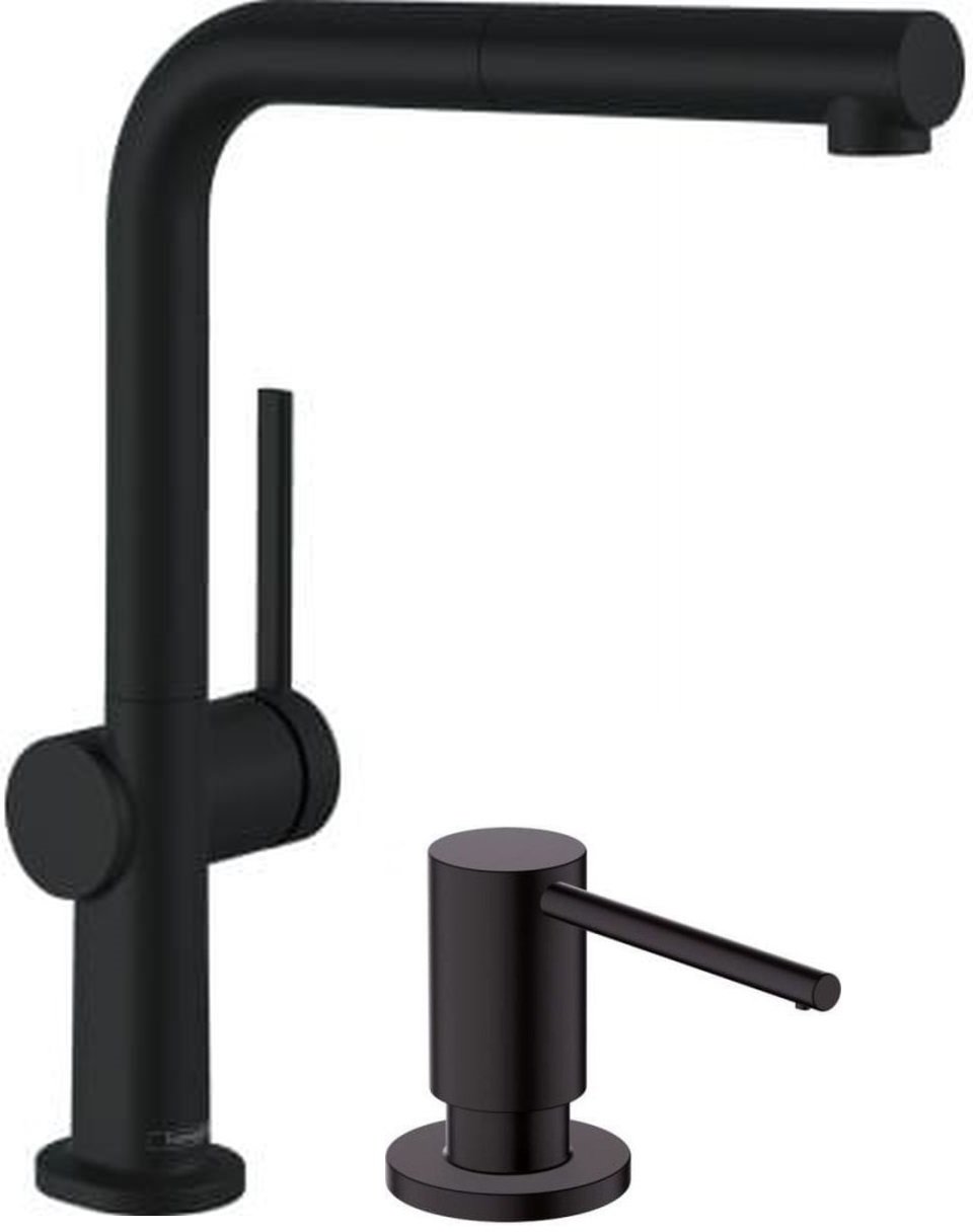 Készlet konyhai csaptelep Hansgrohe Talis M54 72809670, folyadékadagoló Hansgrohe A41 40438670