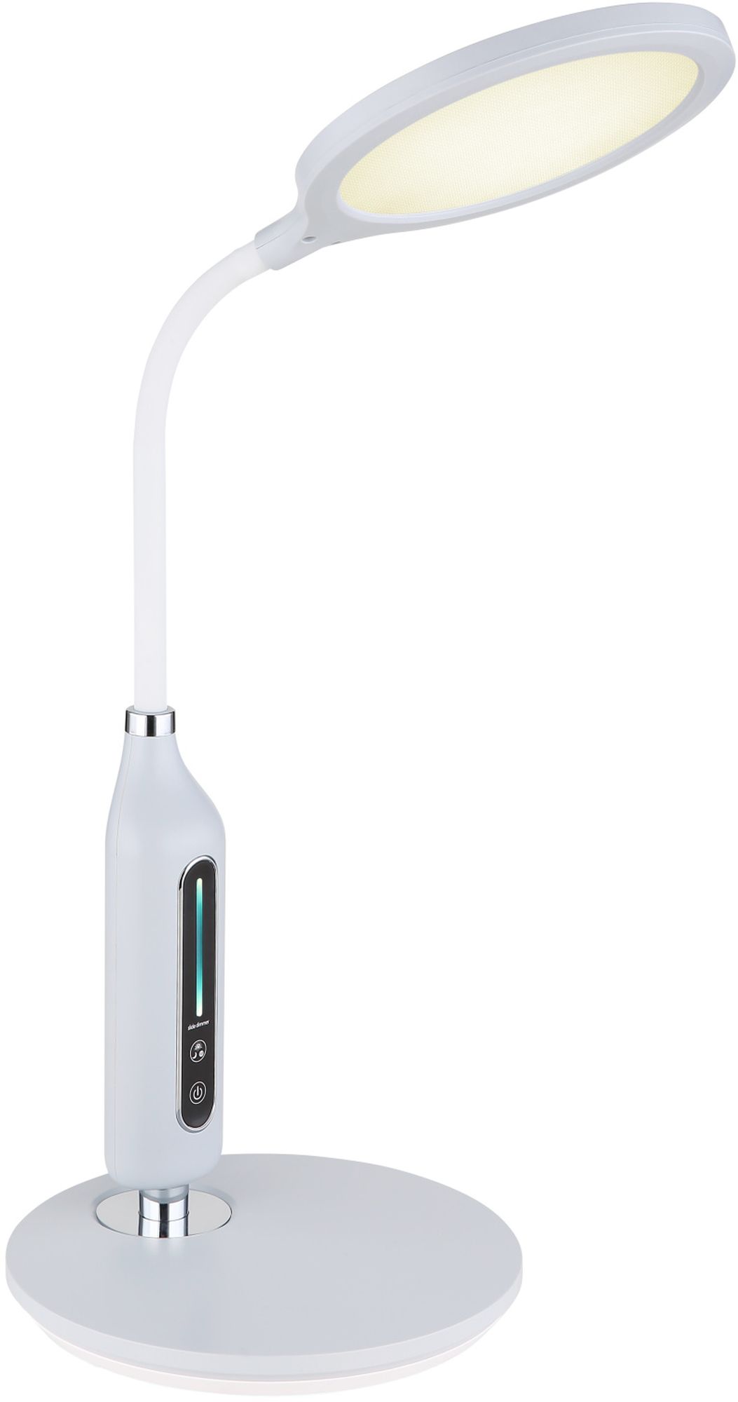 Globo Lighting Fruggy asztali lámpa 1x9 W króm-szürke 58435G