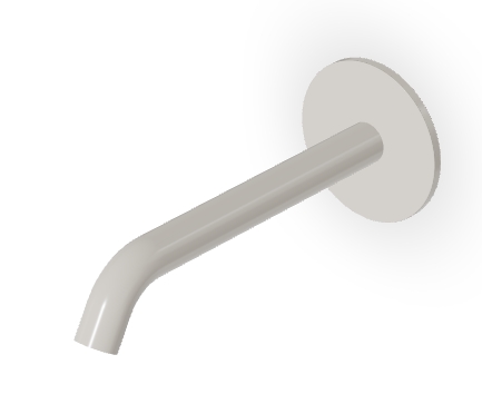 Zucchetti Pan S kifolyócső csaptelep fürdőkádhoz || Z92261.J3