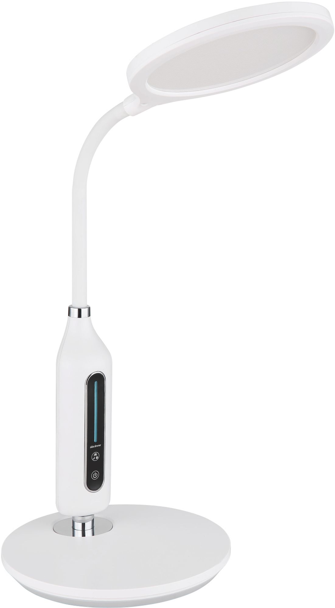 Globo Lighting Fruggy asztali lámpa 1x9 W fehér-króm 58435W