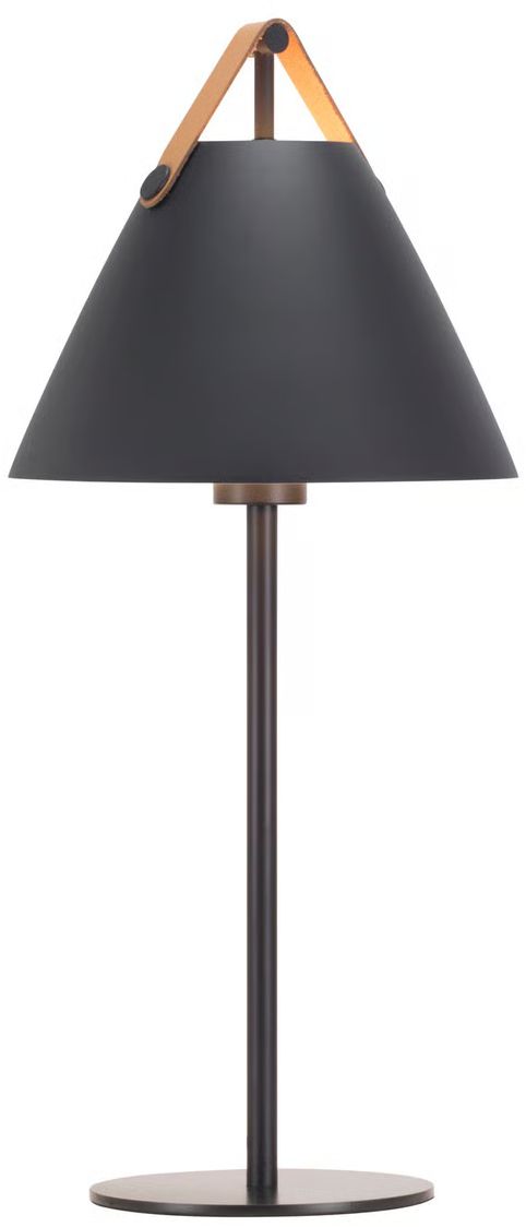 Nordlux Strap asztali lámpa 1x40 W fekete 46205003