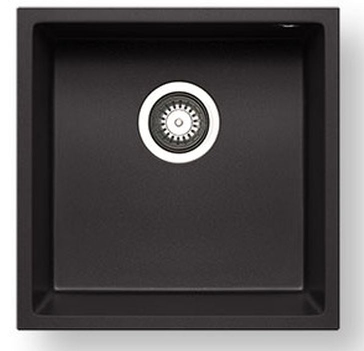 Pyramis Tetragon függesztett kamra 40x40 cm fekete 070229811