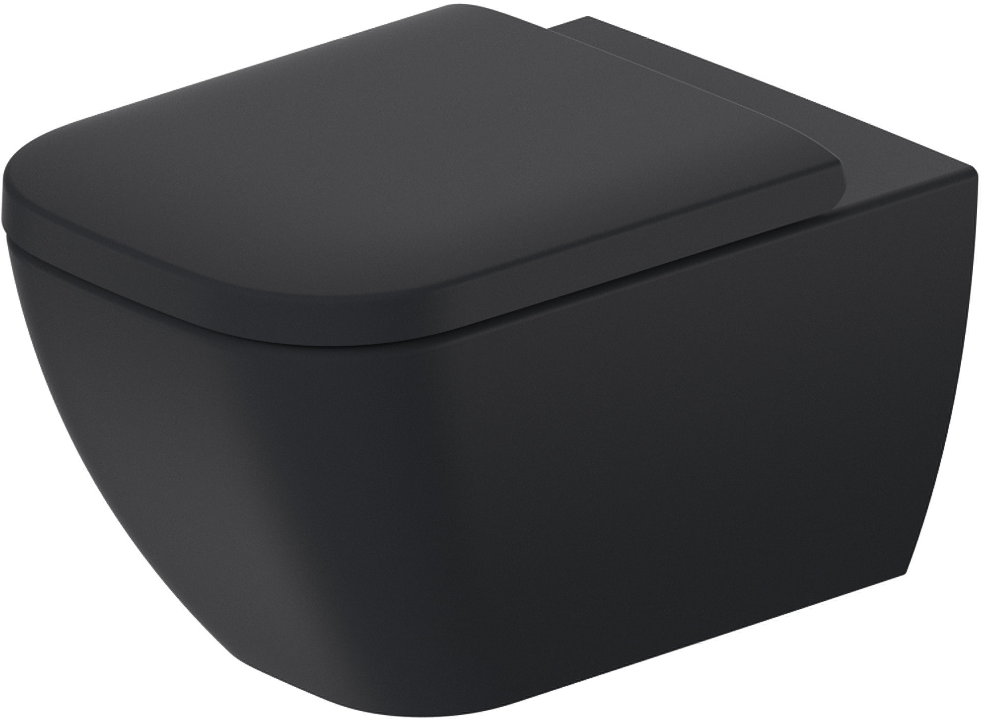 Duravit Happy D.2 wc csésze függesztett dilettációs szivacs nélkül antracit matt 222209AD00