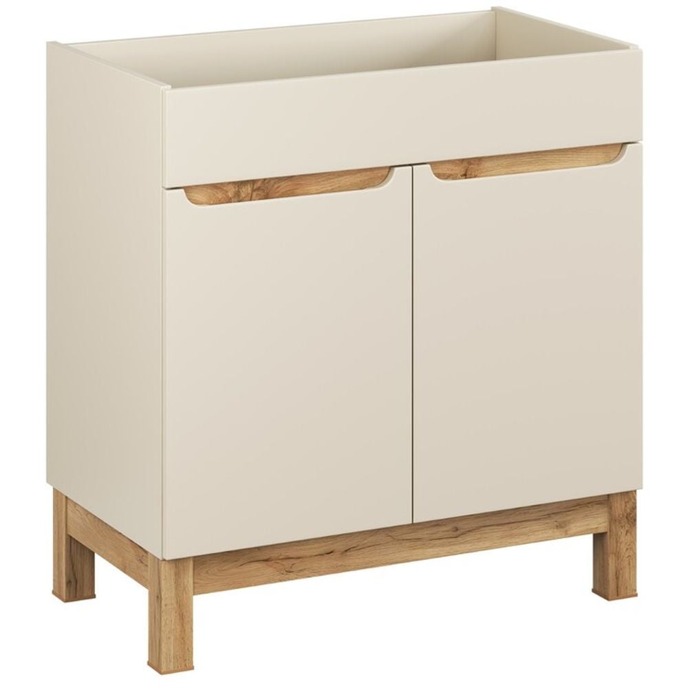 Comad Bali Cashmere szekrény 80x46x84 cm mosdó alatt álló bézs BALI CASHMERE 82-80-46-2D
