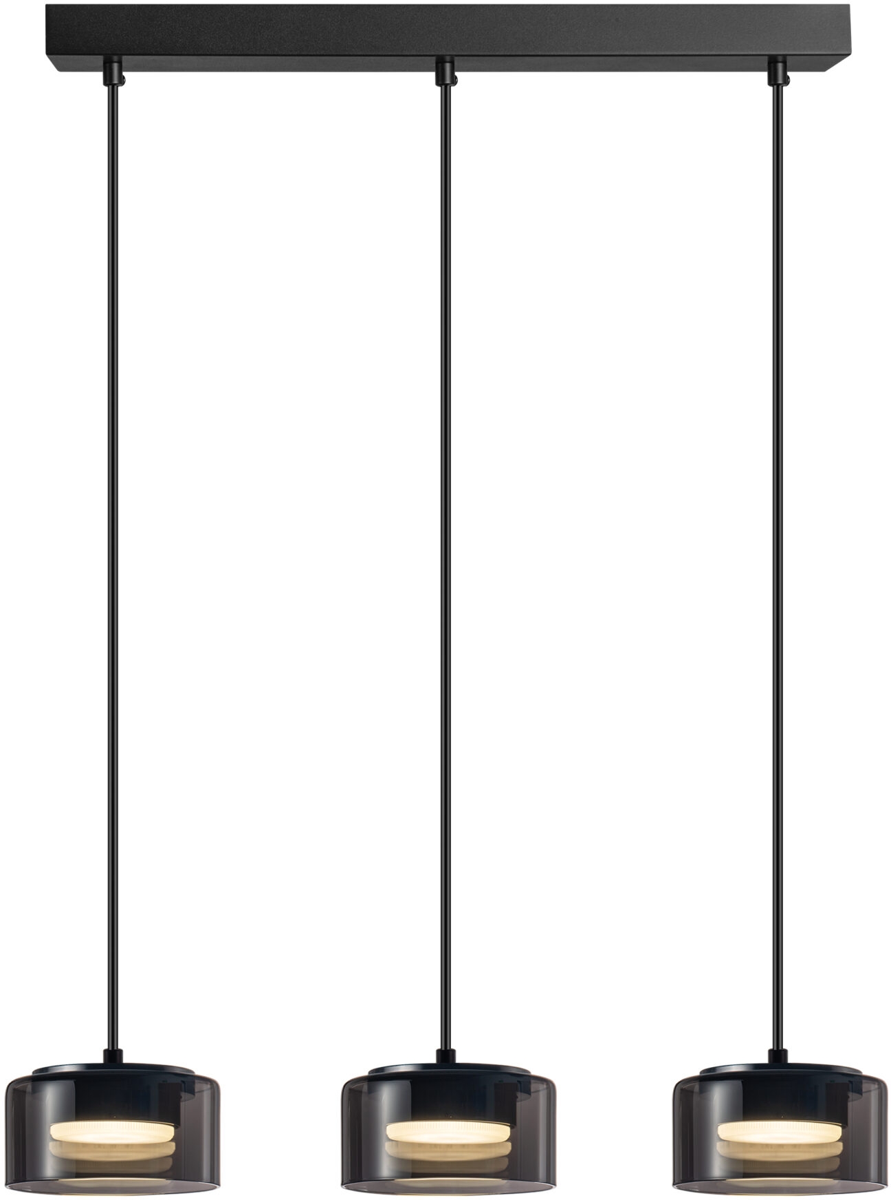 Goldlux Ofelia függőlámpa 3x10 W fekete 331281