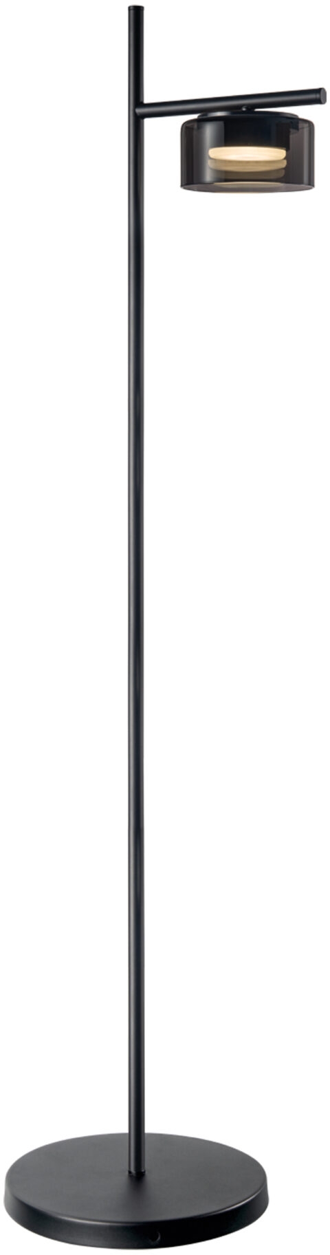 Goldlux Ofelia állólámpa 1x10 W fekete 331489