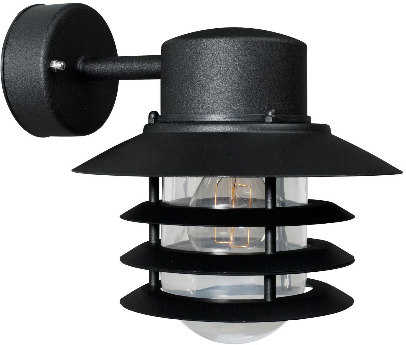 Nordlux Veje kültéri fali lámpa 1x60 W fekete 74471003