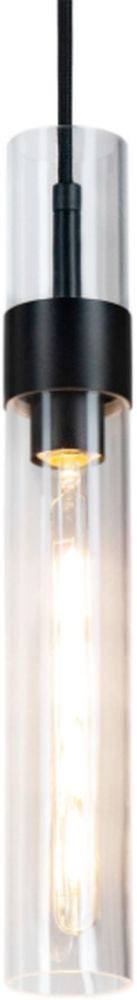 Altavola Design Pure függőlámpa 1x6 W fekete-átlátszó LA013/P