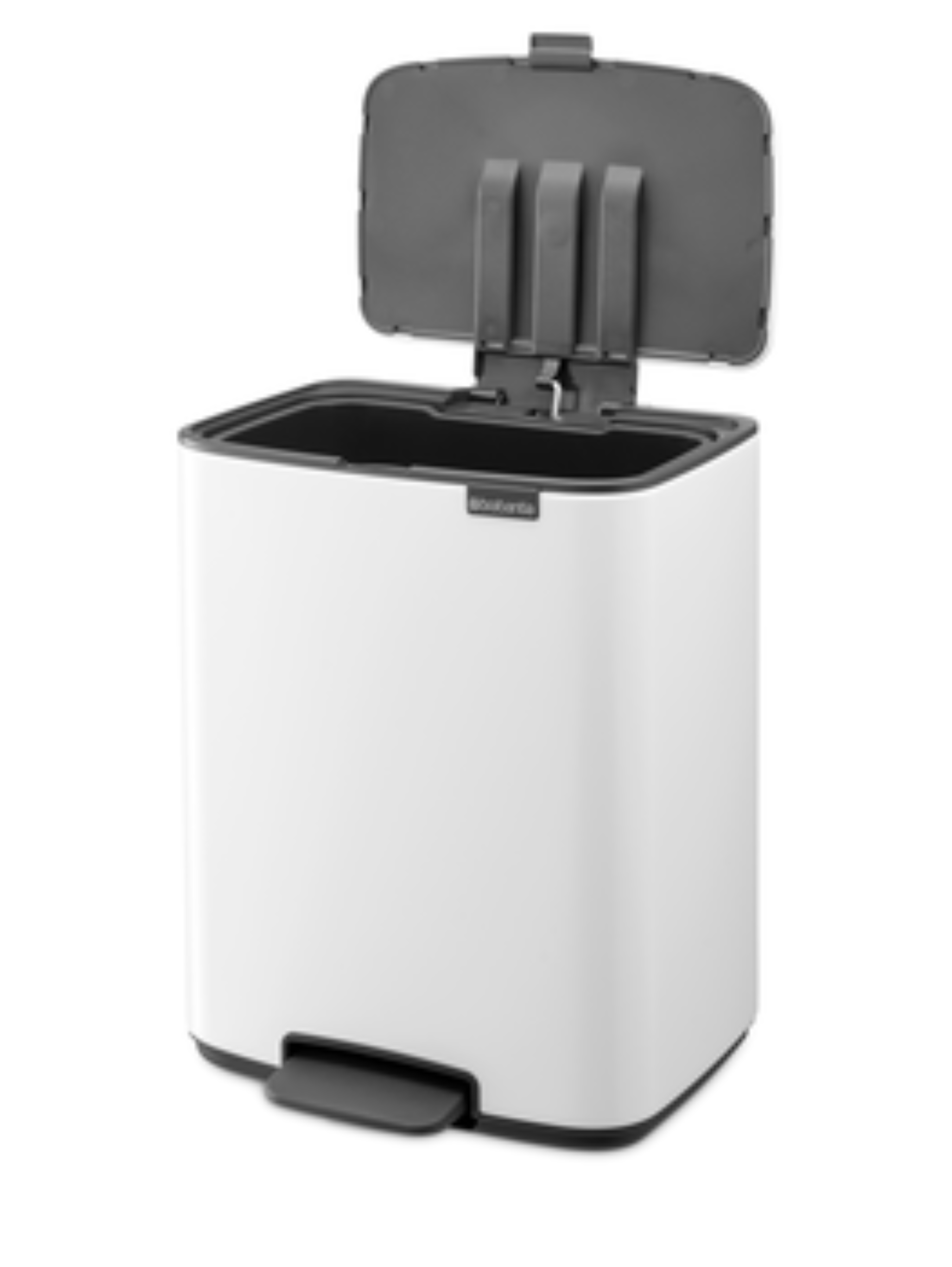 Brabantia Bo szemeteskosár 12 l fehér 236907