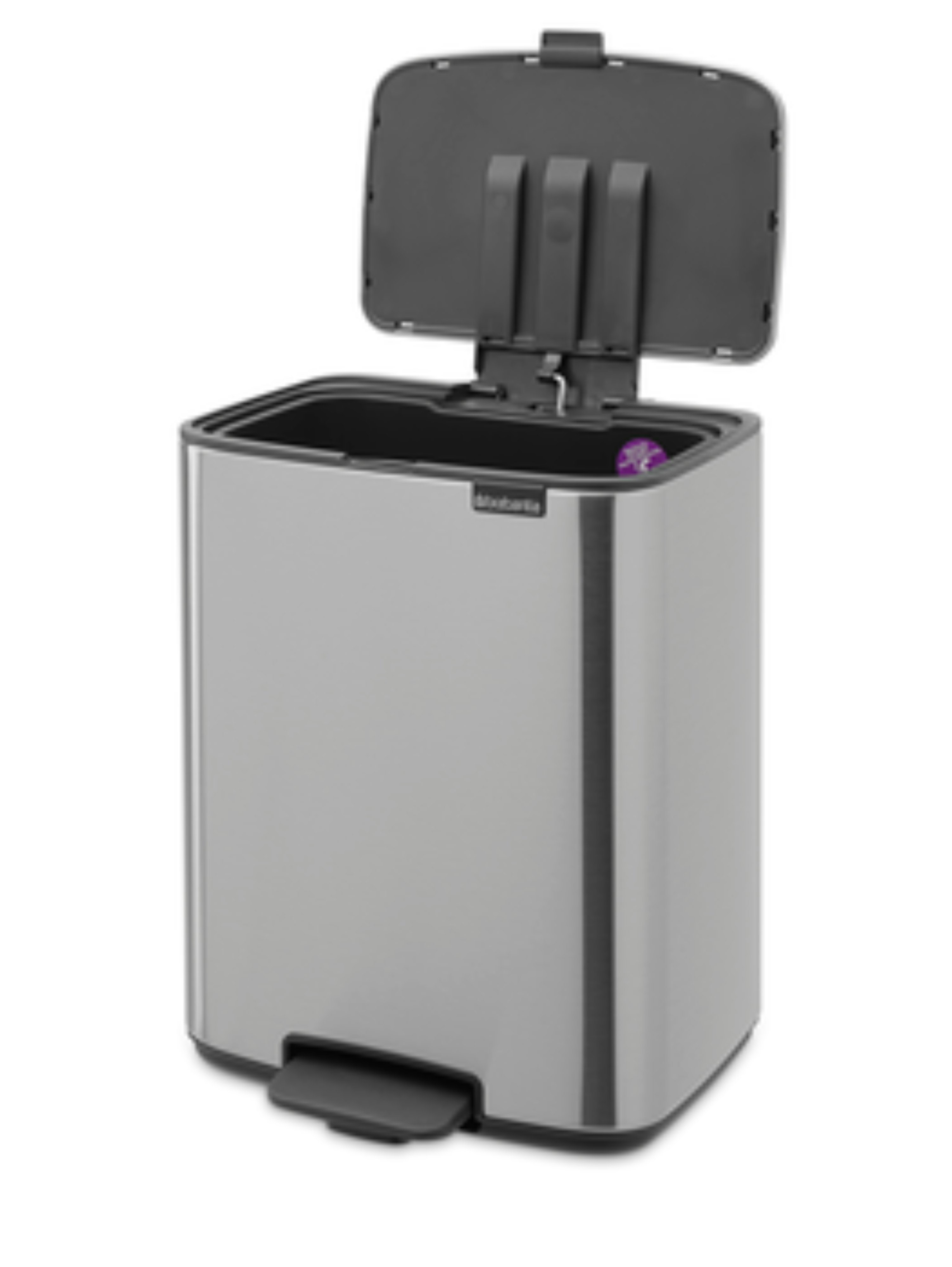 Brabantia Bo szemeteskosár 12 l acél 238048