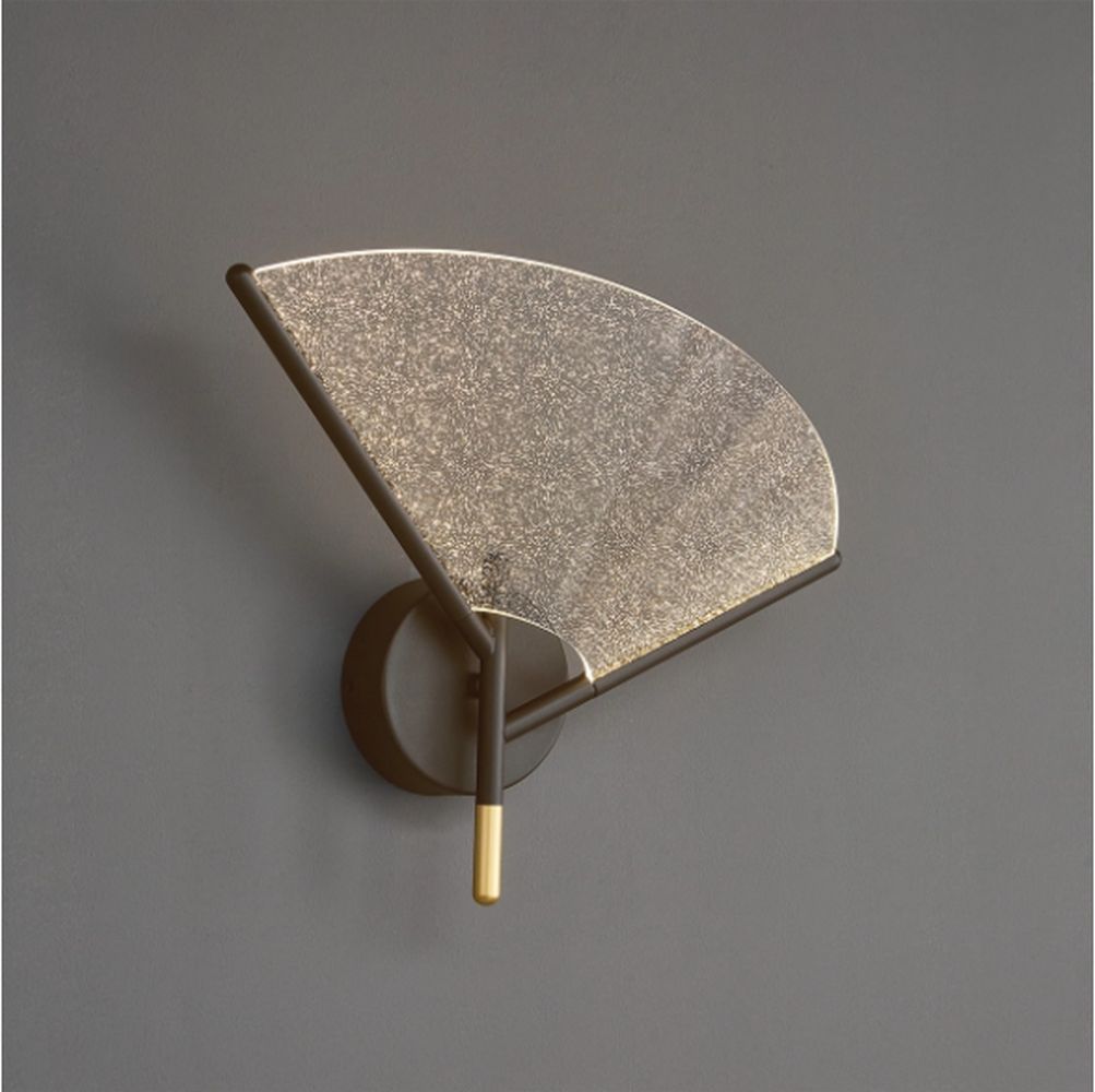 Altavola Design Sensu oldalfali lámpa 1x7 W átlátszó-arany-barna LA107/W