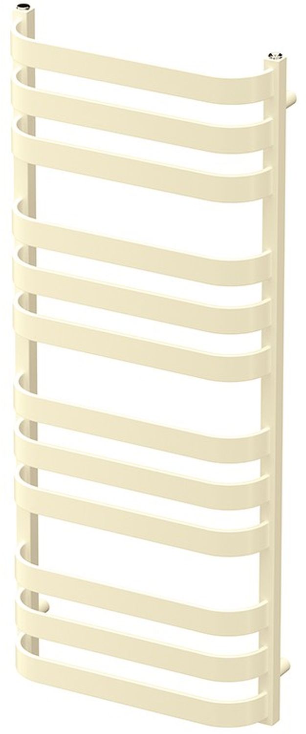 LaVita Scala fürdőszoba radiátor íves 126.5x53 cm bézs/barna 5904194693244