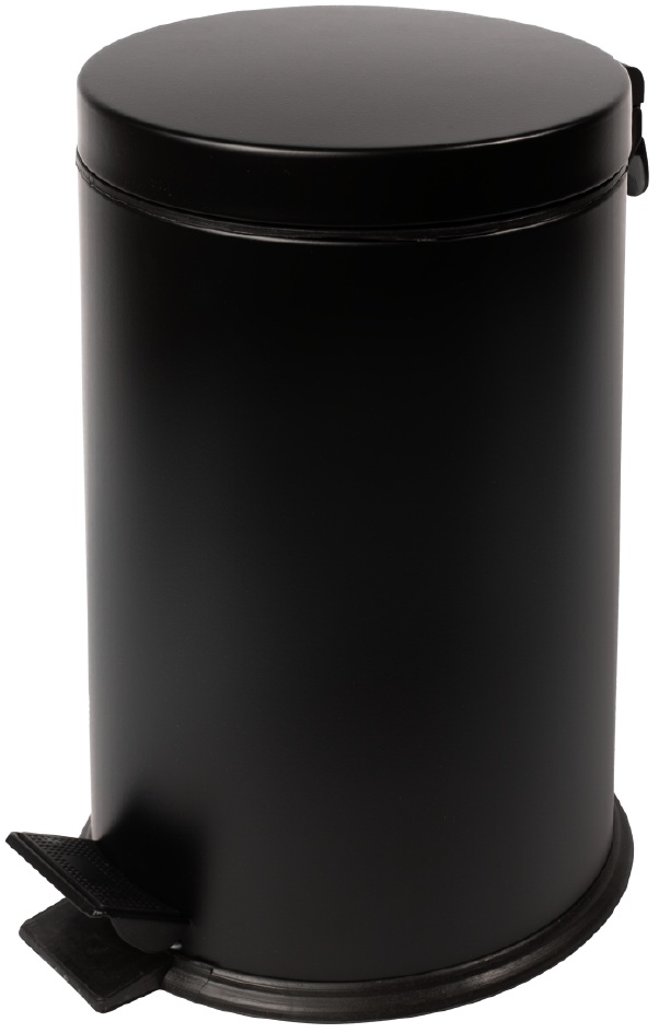 Faneco Hit Black szemeteskosár 12 l fekete WBP12JBL