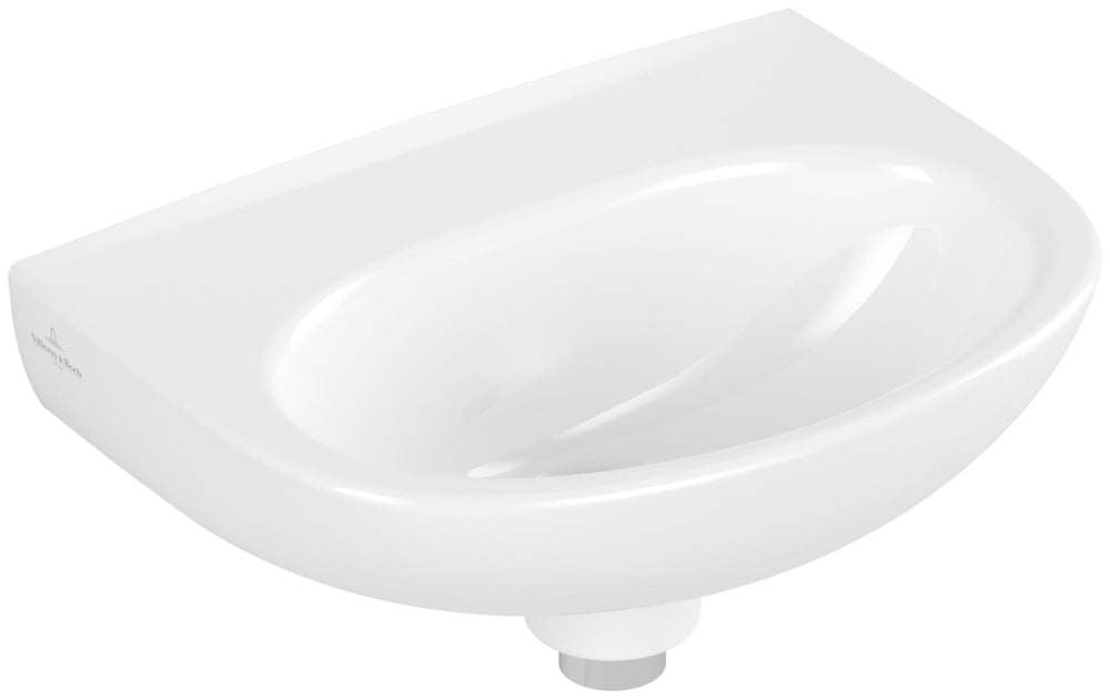 Villeroy & Boch O.Novo mosdótál 36x27.5 cm ovális klasszikus fehér fényes 43403701