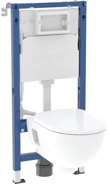 Geberit Duofix Basic wc csésze készlet deszkával és kerettel 118.343.00.3