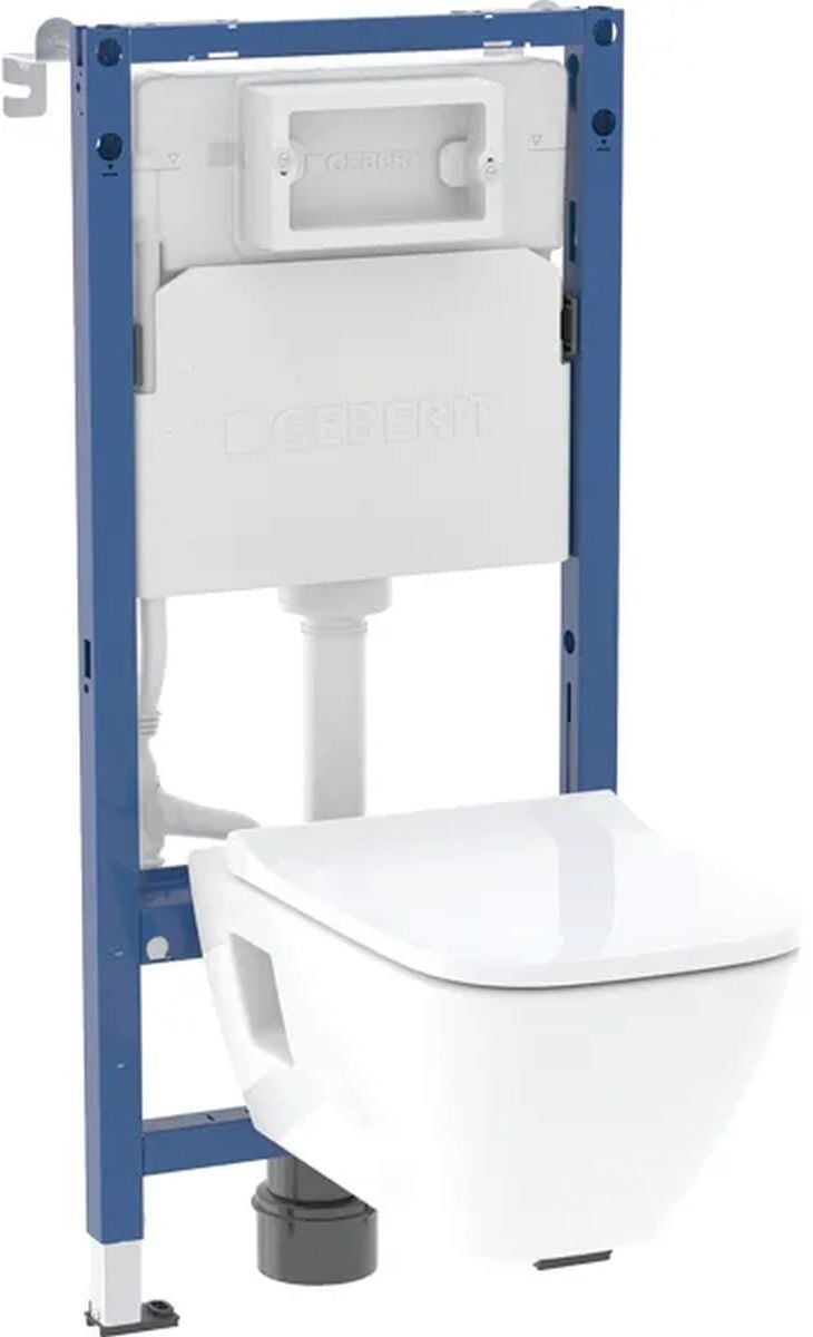 Geberit Duofix Basic wc csésze készlet deszkával és kerettel 118.344.00.3
