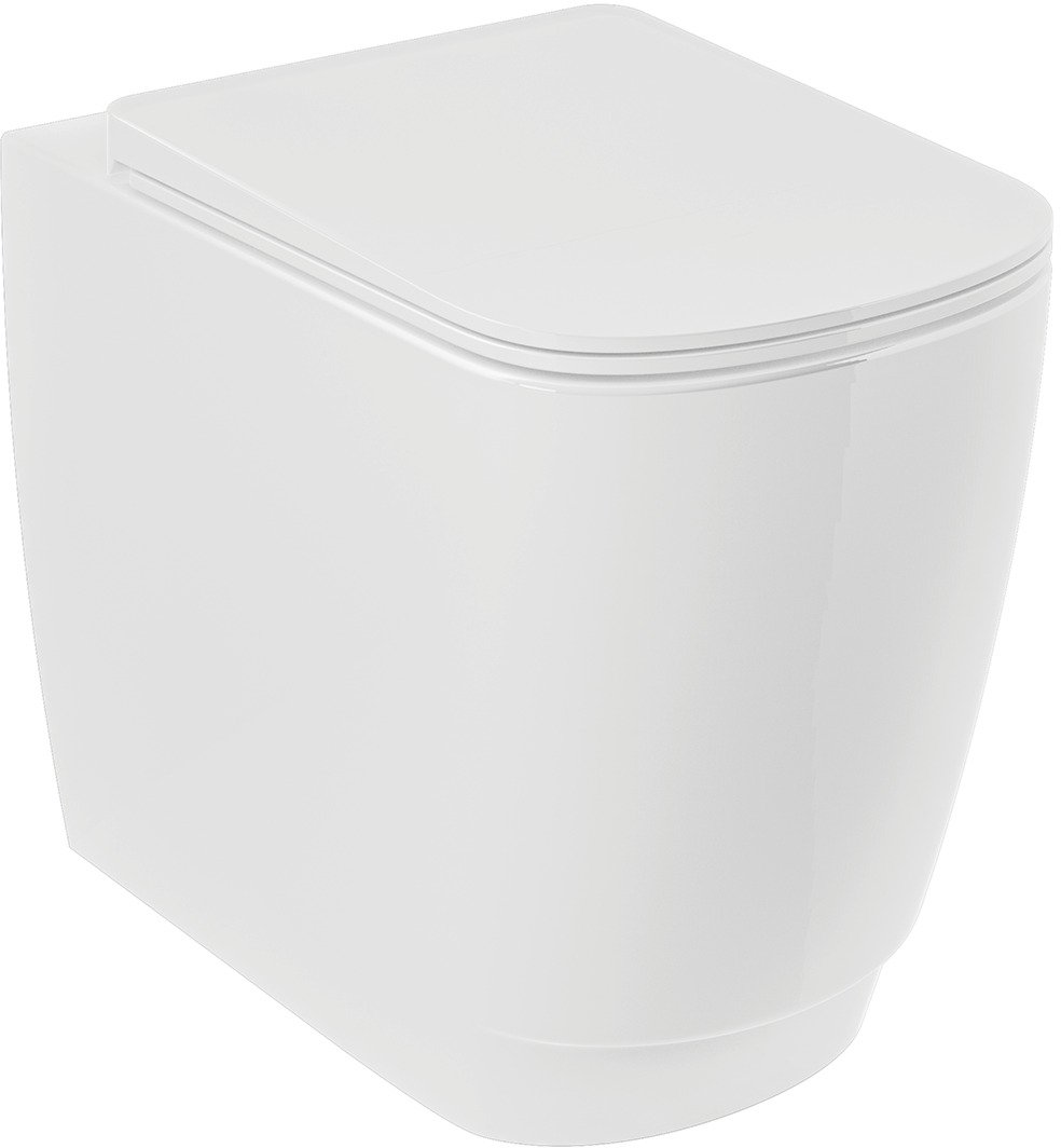 Kludi Resa S wc csésze álló perem nélkül mély öblítéssel fehér fényes 27WCB0343