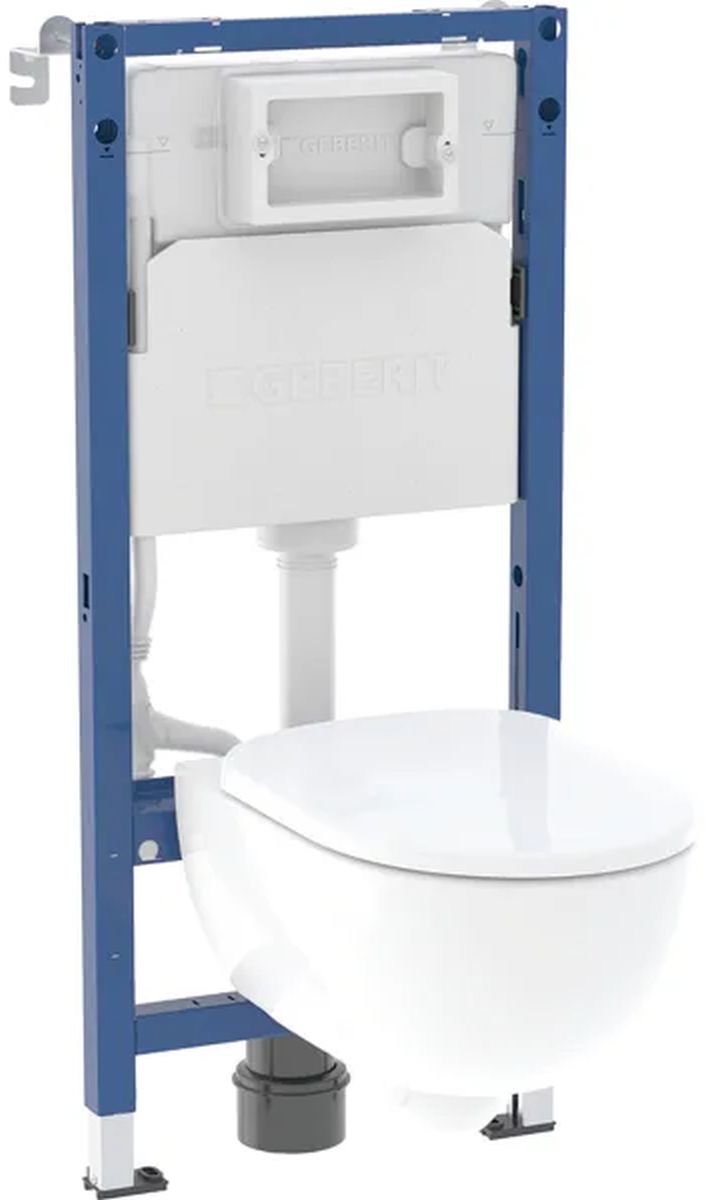 Geberit Duofix Basic wc csésze készlet deszkával és kerettel 118.345.00.3