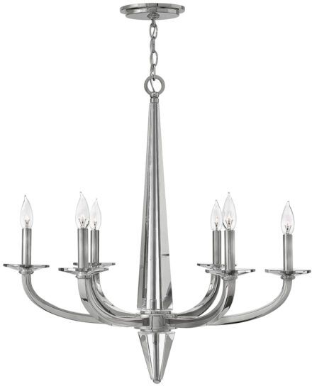 Quintiesse Ascher függőlámpa 6x60 W nikkel QN-ASCHER6