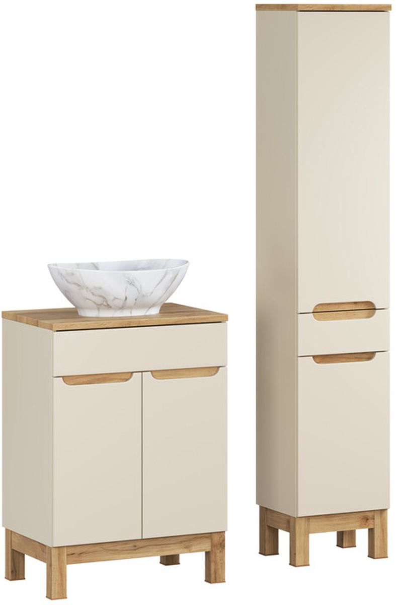 Készlet szekrény Comad Bali Cashmere BALI CASHMERE 80-35-2D1S, szekrény Comad Bali Cashmere BALI CASHMERE 82-60-46-2D, UN-PATI-MW3, BLAT UN. 89-60-B WOTAN