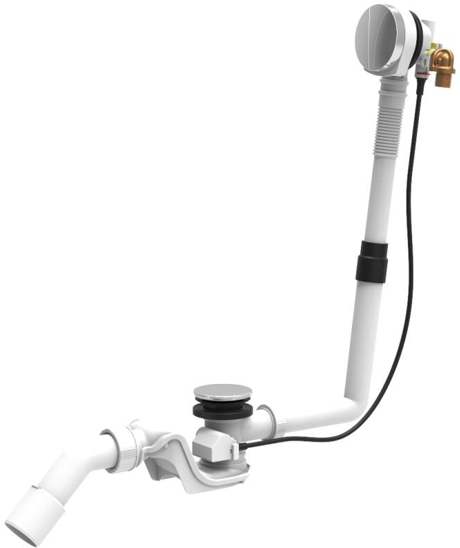 Laufen Palomba kád szifon króm H2951430040001