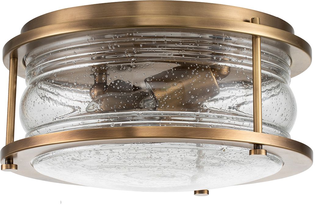 Quintiesse Ashland Bay mennyezet 2x60 W sárgaréz QN-ASHLANDBAY-F-NBR-BATH