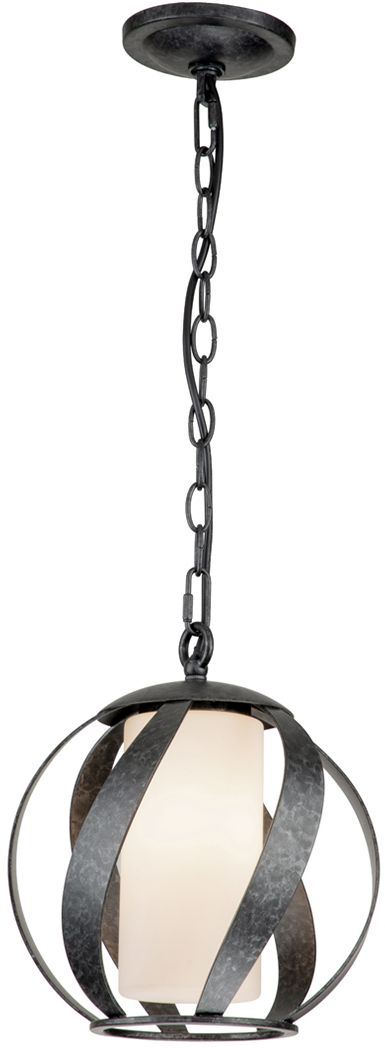 Quintiesse Blacksmith függőlámpa 1x40 W fekete-opál QN-BLACKSMITH-P-OBK